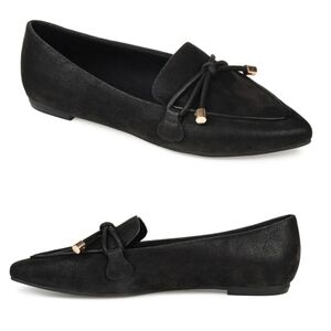Journee‎ Collection Black Muriel Loafers NEW